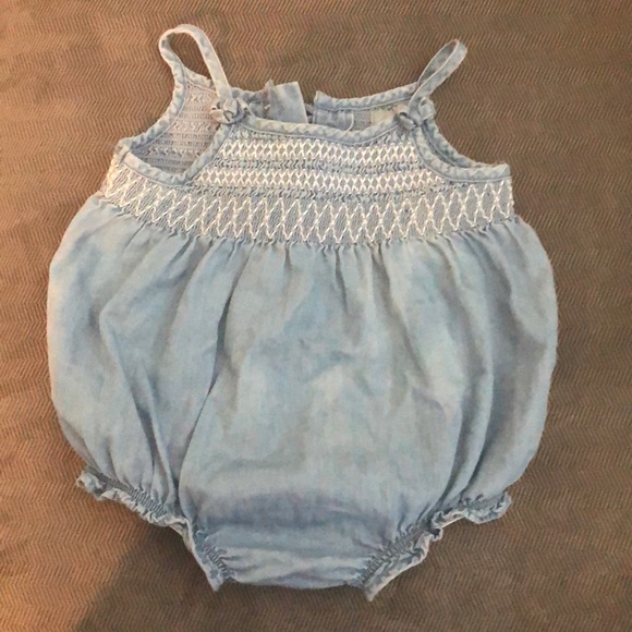 GAP Other - Baby gap chambray romper GAP Other - Baby gap chambray romper